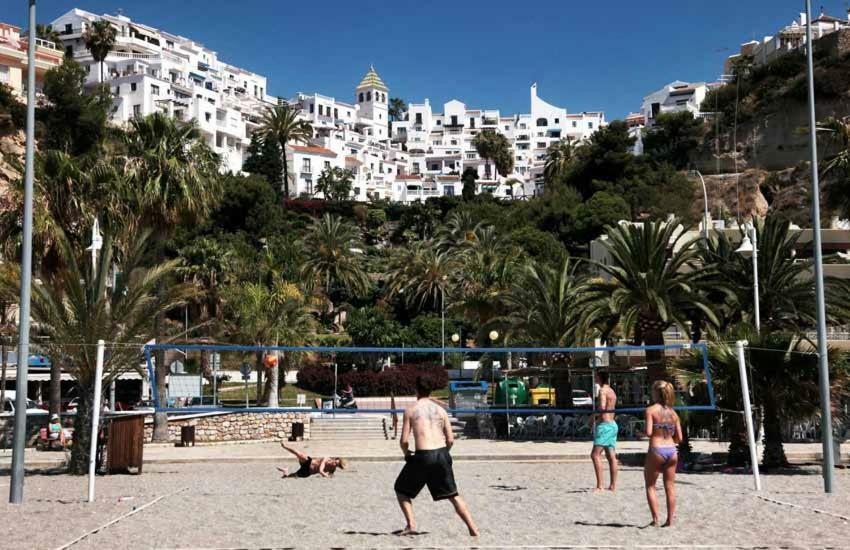 Hotel Bajamar Ancladero Playa Nerja Exterior foto
